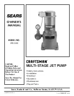 Sears CRAFTSMAN 390.2532 Owner'S Manual preview