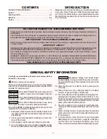 Preview for 2 page of Sears CRAFTSMAN 390.304050 Owner'S Manual