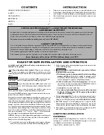 Preview for 2 page of Sears CRAFTSMAN 390.304790 Owner'S Manual