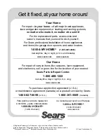 Предварительный просмотр 16 страницы Sears Craftsman 390.305001 Owner'S Manual
