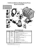 Preview for 9 page of Sears Craftsman 390.307060 Owner'S Manual