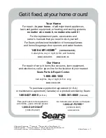 Preview for 8 page of Sears Craftsman 486.24536 Owner'S Manual