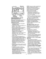 Предварительный просмотр 34 страницы Sears Craftsman 536.884561 Owner'S Manual