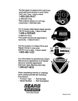 Предварительный просмотр 44 страницы Sears Craftsman 536.884561 Owner'S Manual