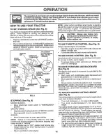 Preview for 12 page of Sears Craftsman 917.250262 Owner'S Manual