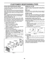 Preview for 20 page of Sears Craftsman 917.251570 Owner'S Manual