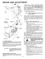 Preview for 16 page of Sears Craftsman 917.254640 Operation Manual