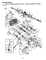 Preview for 16 page of Sears Craftsman 917.255960 Owner'S Manual