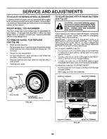 Preview for 23 page of Sears Craftsman 917.257644 Owner'S Manual