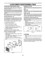 Preview for 20 page of Sears Craftsman 917.259011 Owner'S Manual