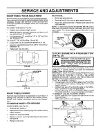 Preview for 25 page of Sears Craftsman 917.259011 Owner'S Manual