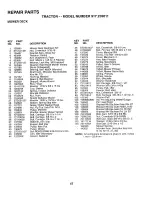 Preview for 47 page of Sears Craftsman 917.259011 Owner'S Manual