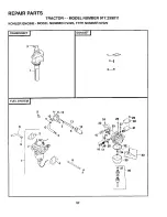 Предварительный просмотр 57 страницы Sears Craftsman 917.259011 Owner'S Manual