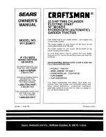 Предварительный просмотр 60 страницы Sears Craftsman 917.259011 Owner'S Manual