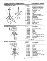 Preview for 22 page of Sears Craftsman 917.372810 Owner'S Manual