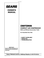 Sears Craftsman 919.152340 Owner'S Manual preview