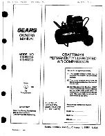 Sears Craftsman 919.153230 Owner'S Manual preview