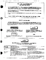 Preview for 3 page of Sears Craftsman 919.153230 Owner'S Manual