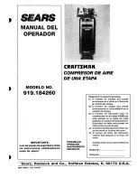 Preview for 17 page of Sears Craftsman 919.184260 Owner'S Manual