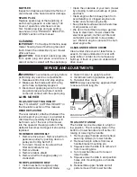 Preview for 12 page of Sears CRAFTSMAN 944.363410 Owner'S Manual