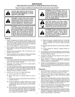 Предварительный просмотр 2 страницы Sears Craftsman 944.527700 Owner'S Manual