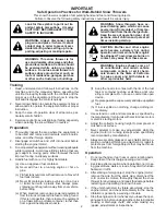 Preview for 2 page of Sears Craftsman 944.529821 Owner'S Manual