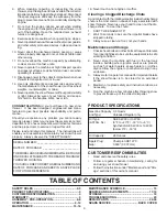 Preview for 3 page of Sears Craftsman 944.529821 Owner'S Manual