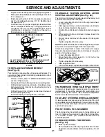 Предварительный просмотр 21 страницы Sears CRAFTSMAN 944.601090 Owner'S Manual