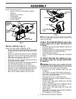 Preview for 7 page of Sears Craftsman 944.601181 Owner'S Manual