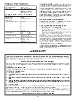 Preview for 4 page of Sears CRAFTSMAN 944.602131 Owner'S Manual