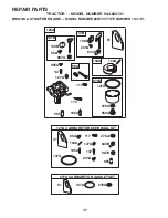 Preview for 47 page of Sears CRAFTSMAN 944.602131 Owner'S Manual