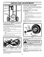 Preview for 21 page of Sears CRAFTSMAN 944.602151 Owner'S Manual