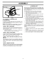 Preview for 8 page of Sears CRAFTSMAN 944.602190 Owner'S Manual