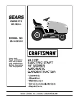 Preview for 1 page of Sears CRAFTSMAN 944.602900 Owner'S Manual