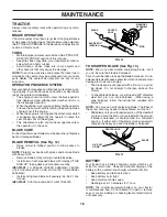 Preview for 18 page of Sears CRAFTSMAN 944.602900 Owner'S Manual