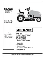 Sears CRAFTSMAN 944.604001 Owner'S Manual preview