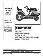 Preview for 1 page of Sears CRAFTSMAN 944.604150 Manual