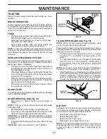 Preview for 17 page of Sears CRAFTSMAN 944.604900 Owner'S Manual