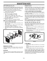 Preview for 19 page of Sears CRAFTSMAN 944.604900 Owner'S Manual