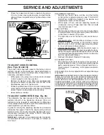 Предварительный просмотр 25 страницы Sears CRAFTSMAN 944.604900 Owner'S Manual