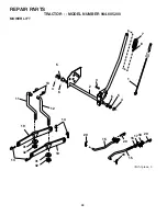 Предварительный просмотр 42 страницы Sears CRAFTSMAN 944.605200 Owner'S Manual