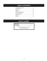 Preview for 2 page of Sears Craftsman C459-36024 Operator'S Manual