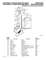 Preview for 38 page of Sears Craftsman C950-52009-0 Owner'S Manual