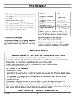 Предварительный просмотр 56 страницы Sears Craftsman C950-52009-0 Owner'S Manual