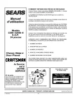 Preview for 83 page of Sears Craftsman C950-52009-0 Owner'S Manual