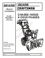 Предварительный просмотр 81 страницы Sears Craftsman C950-52816-0 Owner'S Manual