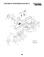 Предварительный просмотр 48 страницы Sears Craftsman C950-52847-0 Owner'S Manual