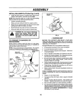 Preview for 10 page of Sears craftsman ez3 917.251492 Owner'S Manual