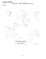 Preview for 96 page of Sears Craftsman EZ3 917.271010 Owner'S Manual