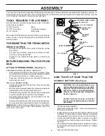 Предварительный просмотр 6 страницы Sears Craftsman EZ3 944.609191 Owner'S Manual